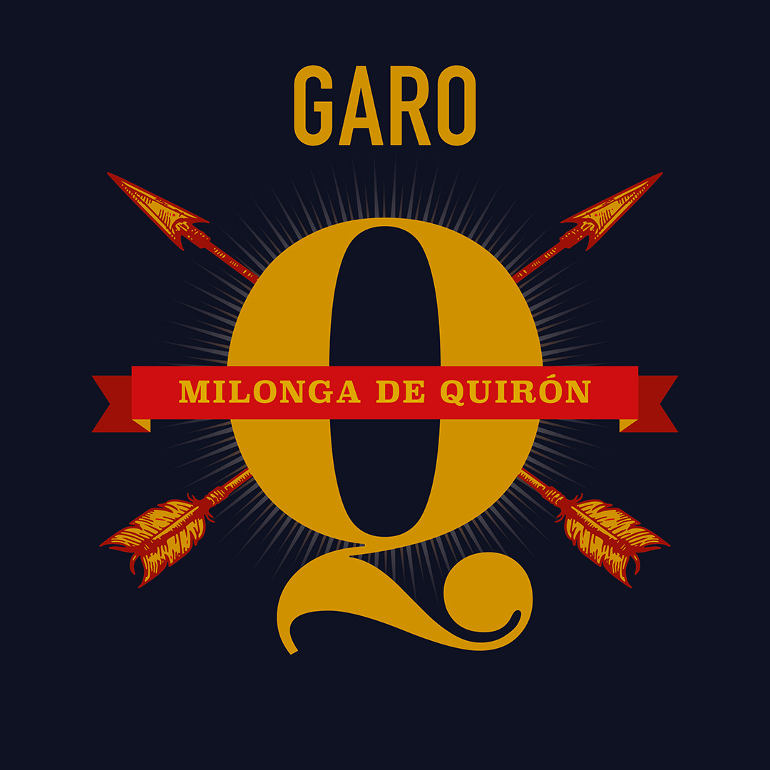 Portada del disco Milonga de Quirón de Garo Arakelian (Bizarro, 2025)